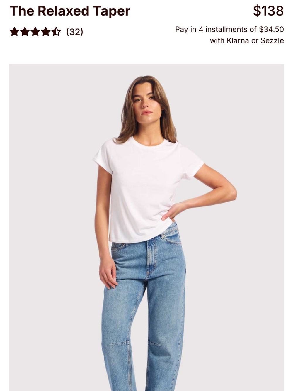 Nuuds Relaxed Taper Women's Jeans